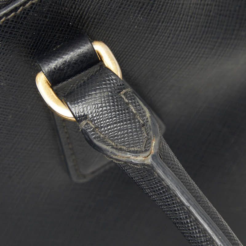 Prada Handbag Nero Black Saffiano Leather — view 8