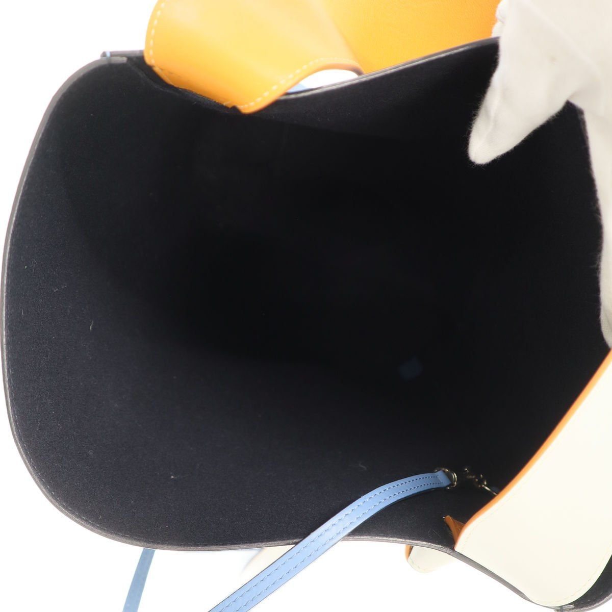 Celine by Phoebe Philo Twisted Cavas Cabas Shoulder Bag — view 6