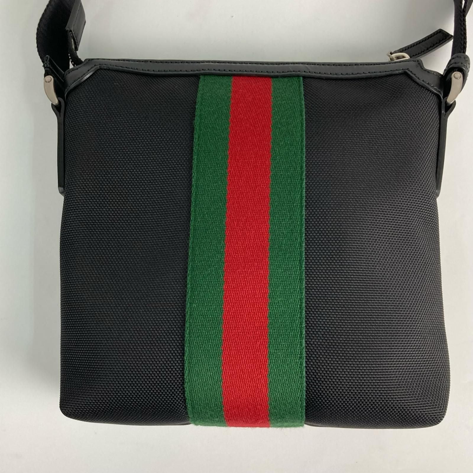 Gucci Sherry Line Shoulder Bag Black — view 3