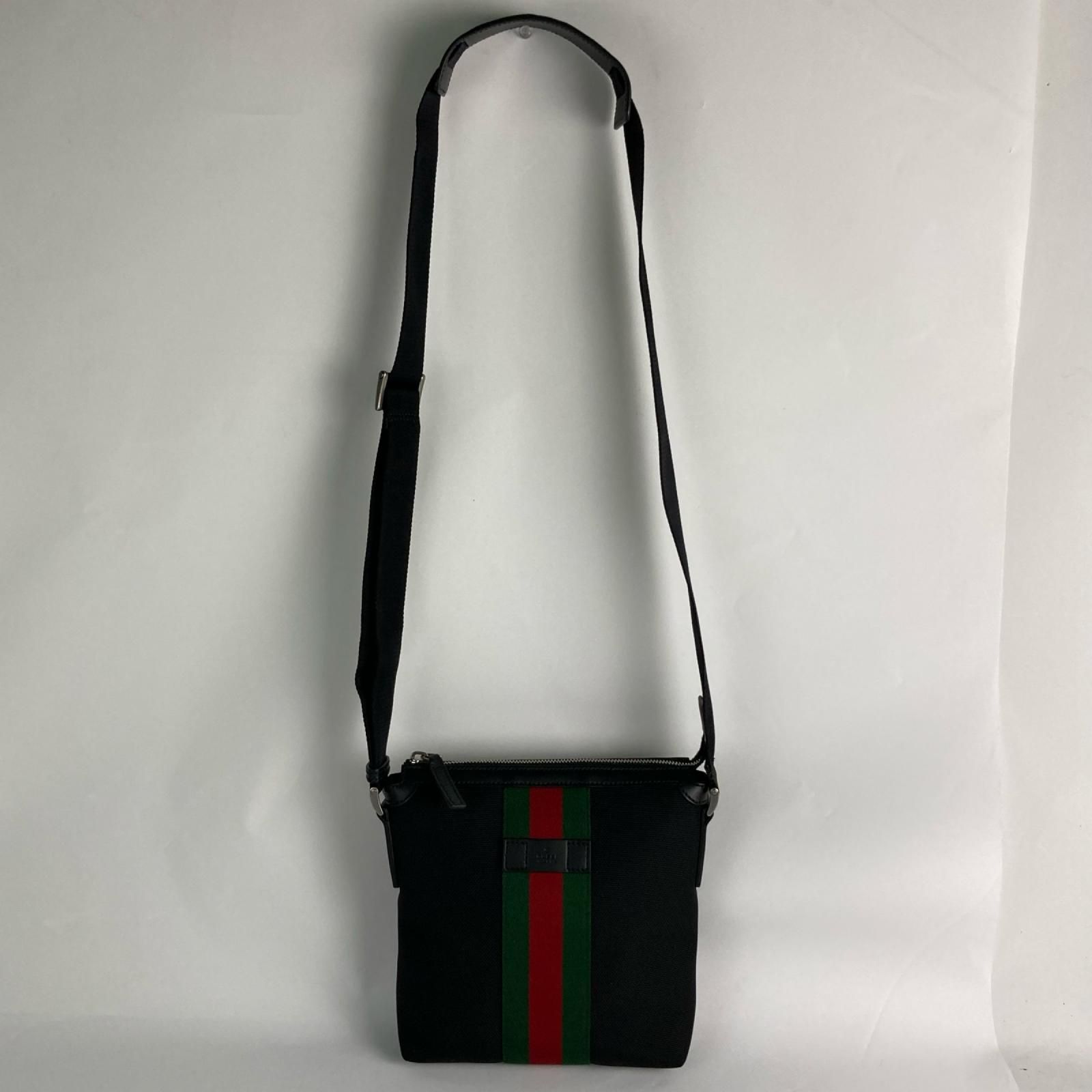 Gucci Sherry Line Shoulder Bag Black — view 2