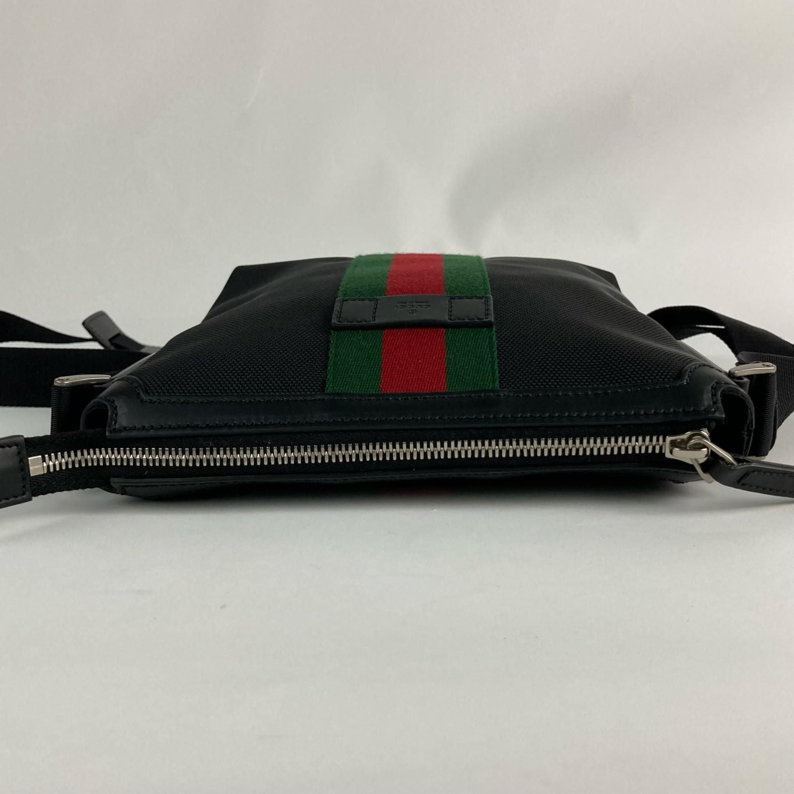 Gucci Sherry Line Shoulder Bag Black — view 5