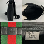 Gucci Sherry Line Shoulder Bag Black — view 7
