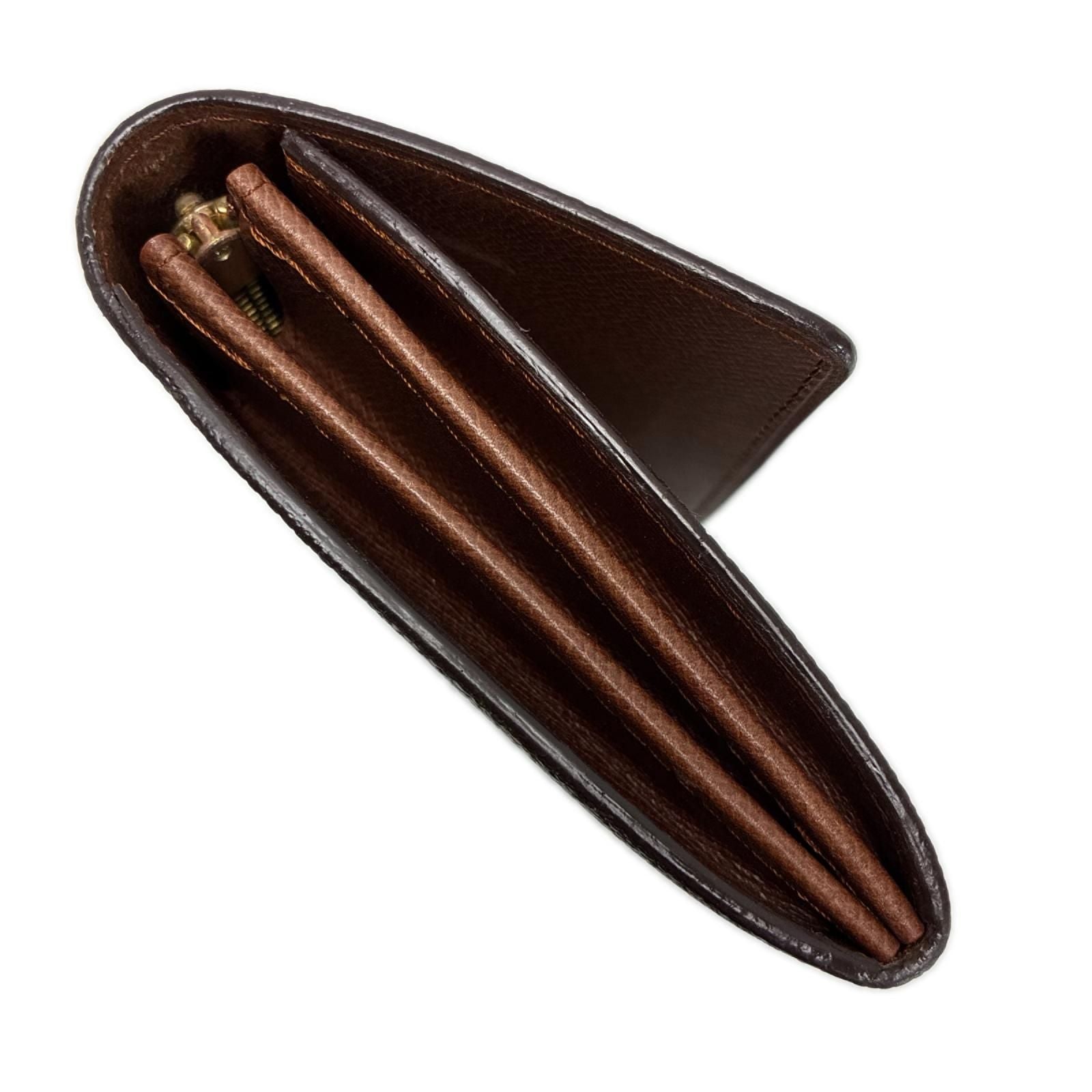 Louis Vuitton Monogram Portefeuille Monnaie Credit Wallet Gold — view 3