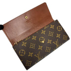 Louis Vuitton Monogram Portefeuille Monnaie Credit Wallet Gold — view 5