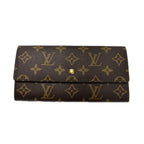 Louis Vuitton Monogram Portefeuille Monnaie Credit Wallet Gold
