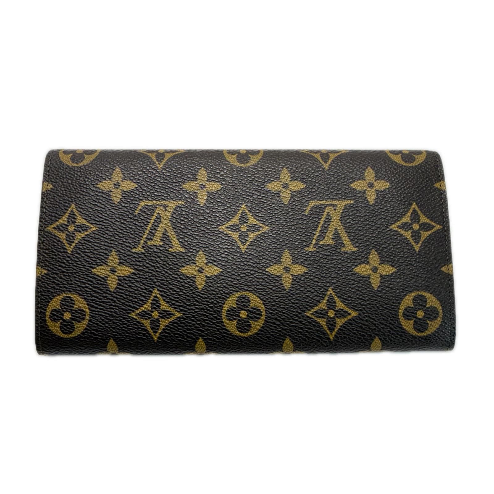 Louis Vuitton Monogram Portefeuille Monnaie Credit Wallet Gold — view 2