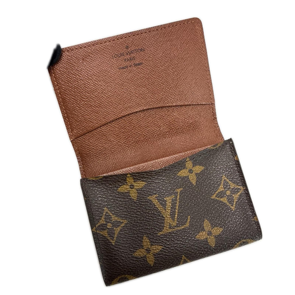 Louis Vuitton Monogram Envelope Business Card Holder Case — view 5