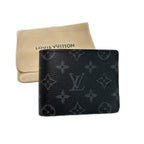 Louis Vuitton Monogram Eclipse Portefeuille Multiple Bifold Wallet