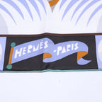 Hermes 09 Carre Twill Parade en Fanfare Silk 90 Scarf — view 4