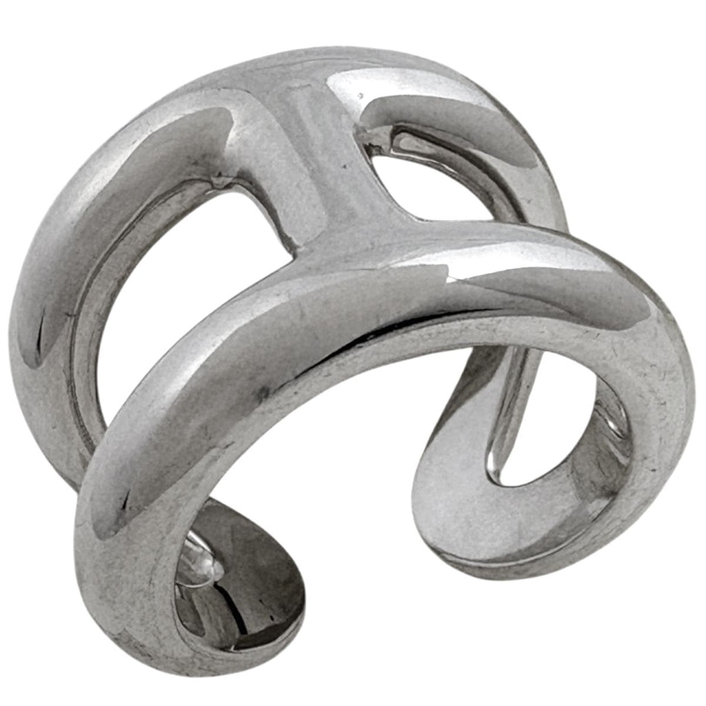 Hermes Osmose Ring GM 925 Sterling Silver