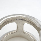 Hermes Osmose Ring GM 925 Sterling Silver — view 5