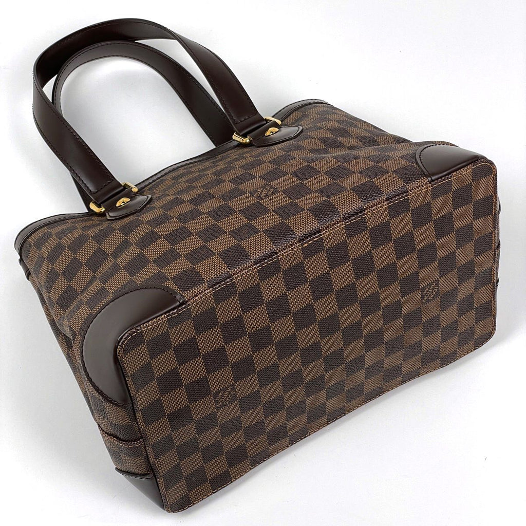 Louis Vuitton Hampstead PM Tote Bag Damier Brown — view 2
