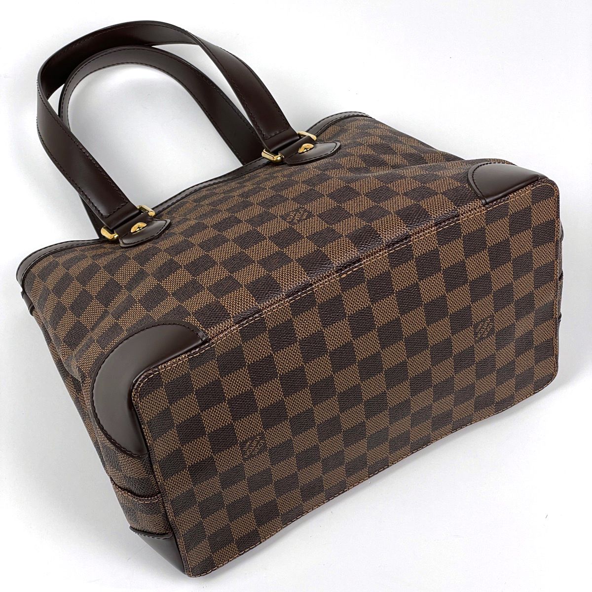 Louis Vuitton Hampstead PM Tote Bag Damier Brown — view 2