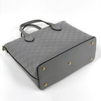 Gucci Handbag Guccissima 2-Way Leather Gray — view 2