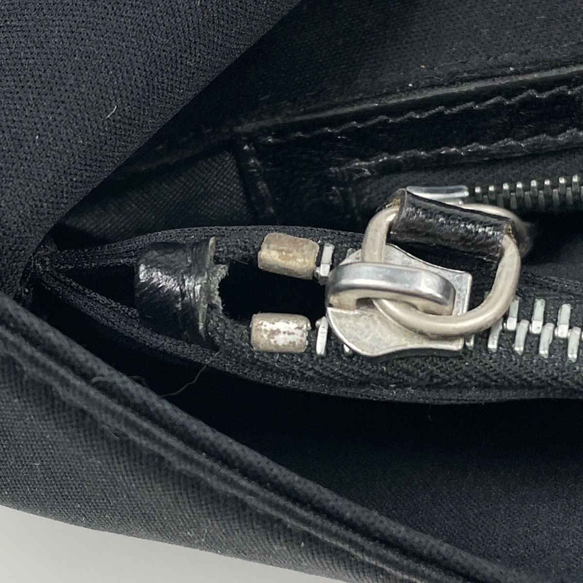 Fendi Handbag Zucca Logo Fabric Nero — view 7