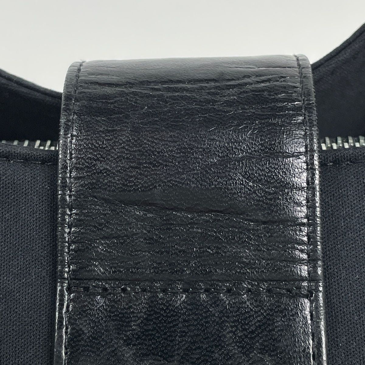 Fendi Handbag Zucca Logo Fabric Nero — view 4