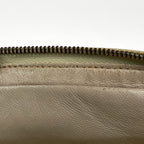 Chanel Shoulder Bag CC Logo Quilted Leather Cream — view 8