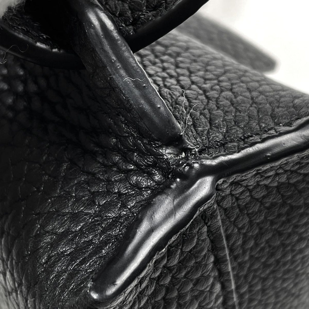 Loewe Belt Bag Anagram Leather Black — view 4