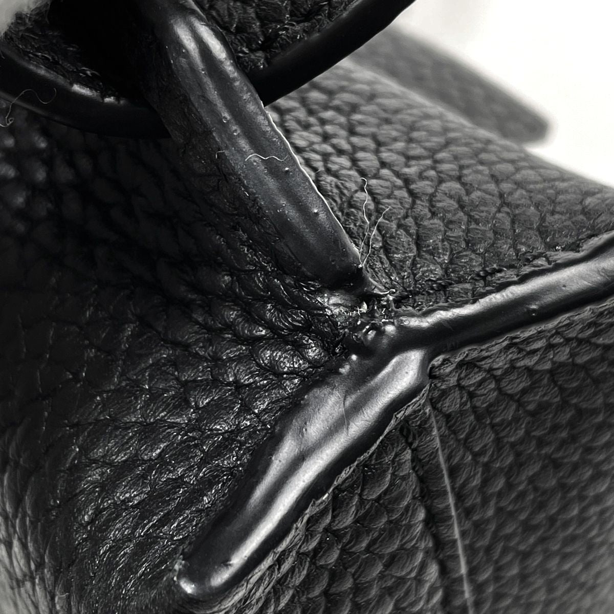 Loewe Belt Bag Anagram Leather Black — view 4