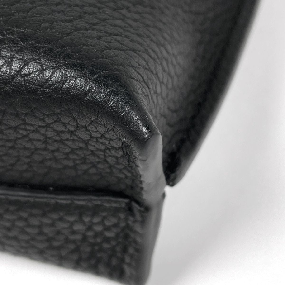 Loewe Belt Bag Anagram Leather Black — view 3
