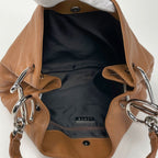 Loewe Shoulder Bag Hobo Leather Brown — view 8