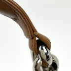 Loewe Shoulder Bag Hobo Leather Brown — view 6