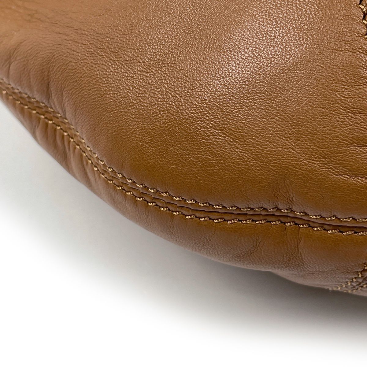 Loewe Shoulder Bag Hobo Leather Brown — view 3