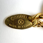 Chanel Necklace CC Logo Gold Plated — view 4