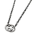 Gucci Necklace GG Logo 925 Sterling Silver