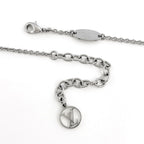 Louis Vuitton Necklace Essential V Silver Plated — view 3