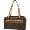 Louis Vuitton Cite GM Shoulder Bag Monogram Brown