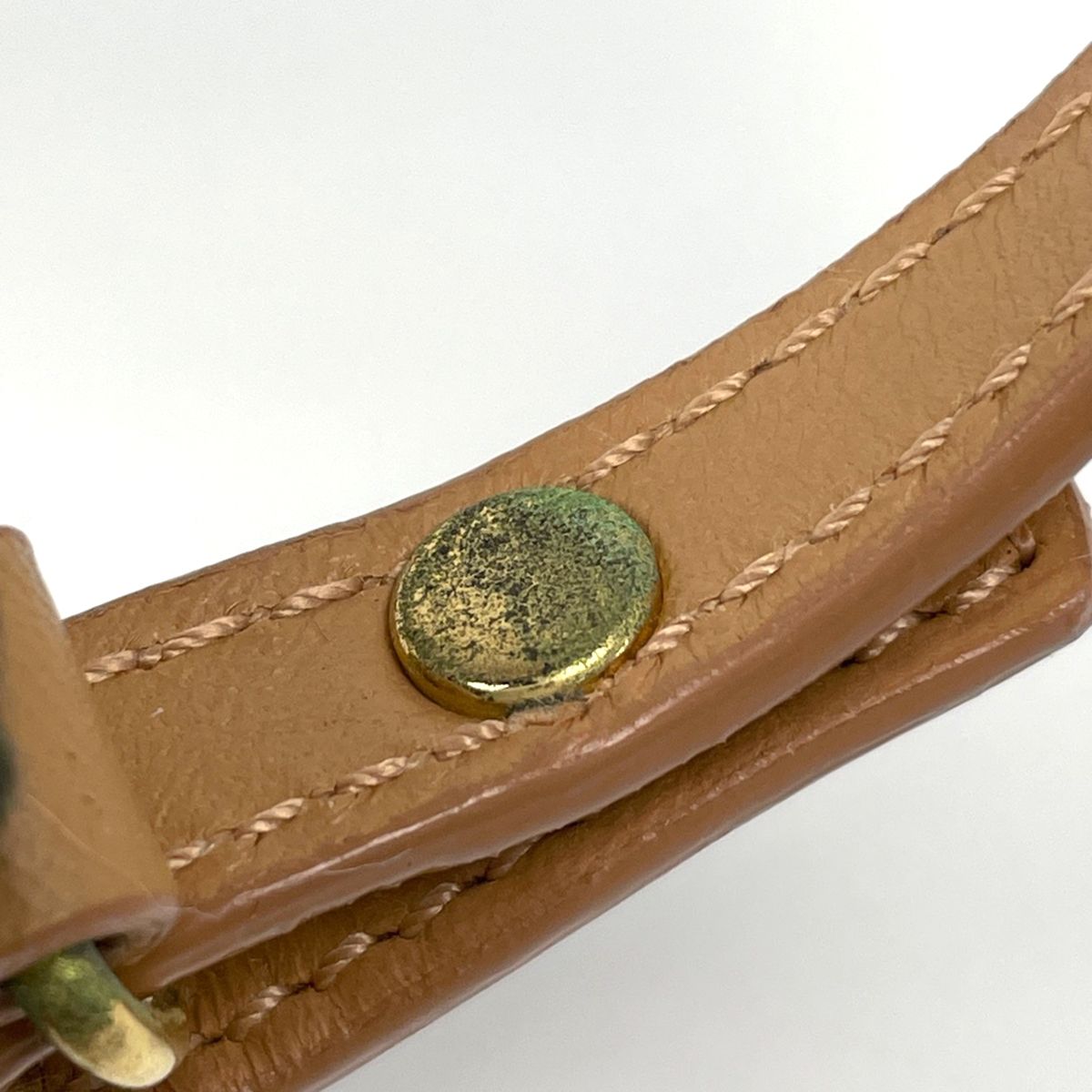 Dior Trotter Pattern Saddle Bag Canvas Green — view 8
