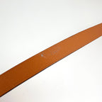 Hermes Hapi 3 Bracelet Leather Silver Plated Orange — view 4