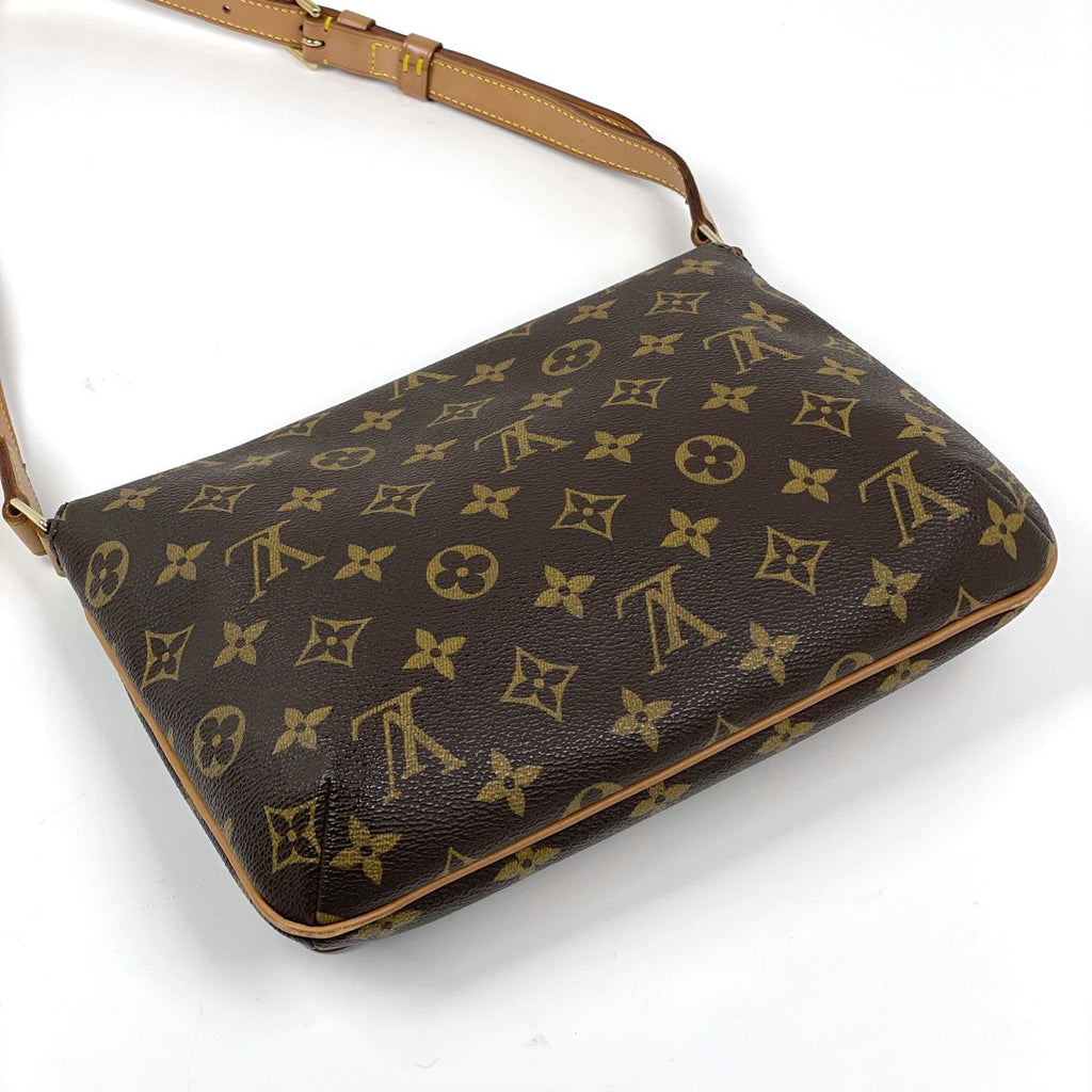 Louis Vuitton Musette Tango Shoulder Bag Short Monogram Brown — view 2