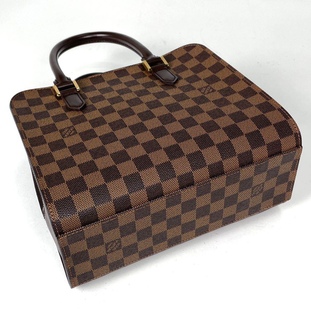 Louis Vuitton Triana Handbag Damier Brown — view 2