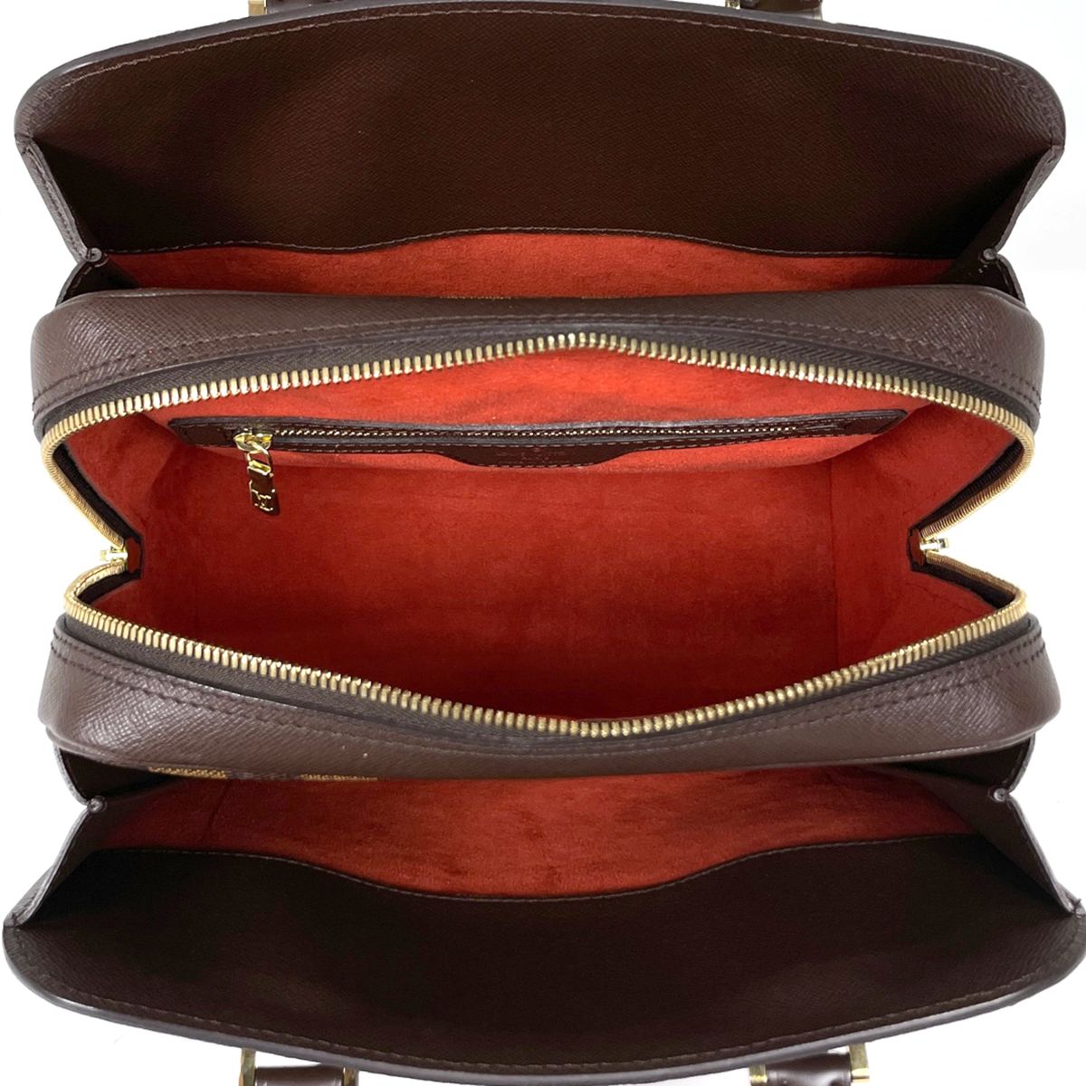 Louis Vuitton Triana Handbag Damier Brown — view 7