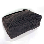 Fendi Handbag Zucchino Pattern Canvas Brown — view 2