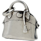 Hermes Pendant Bolide Motif Pill Case 925 Sterling Silver