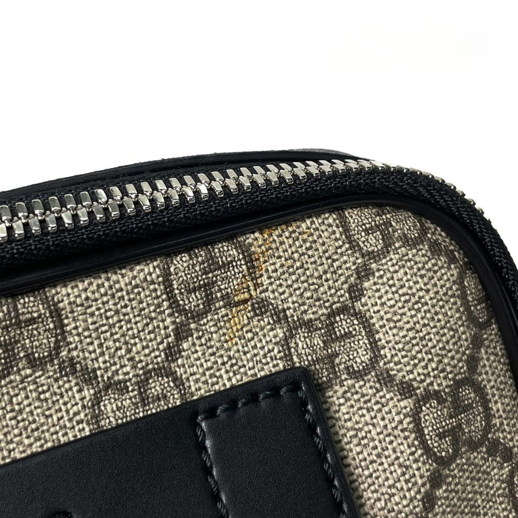 Gucci Belt Bag GG Pattern Waist Supreme Sherry Line Web Brown Black — view 5