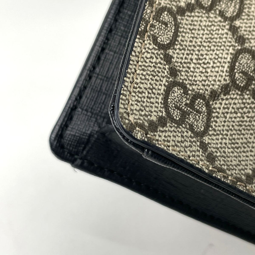 Gucci Belt Bag GG Pattern Waist Supreme Sherry Line Web Brown Black — view 3