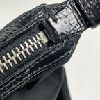 Prada Shoulder Bag Patent Nylon Nero — view 4