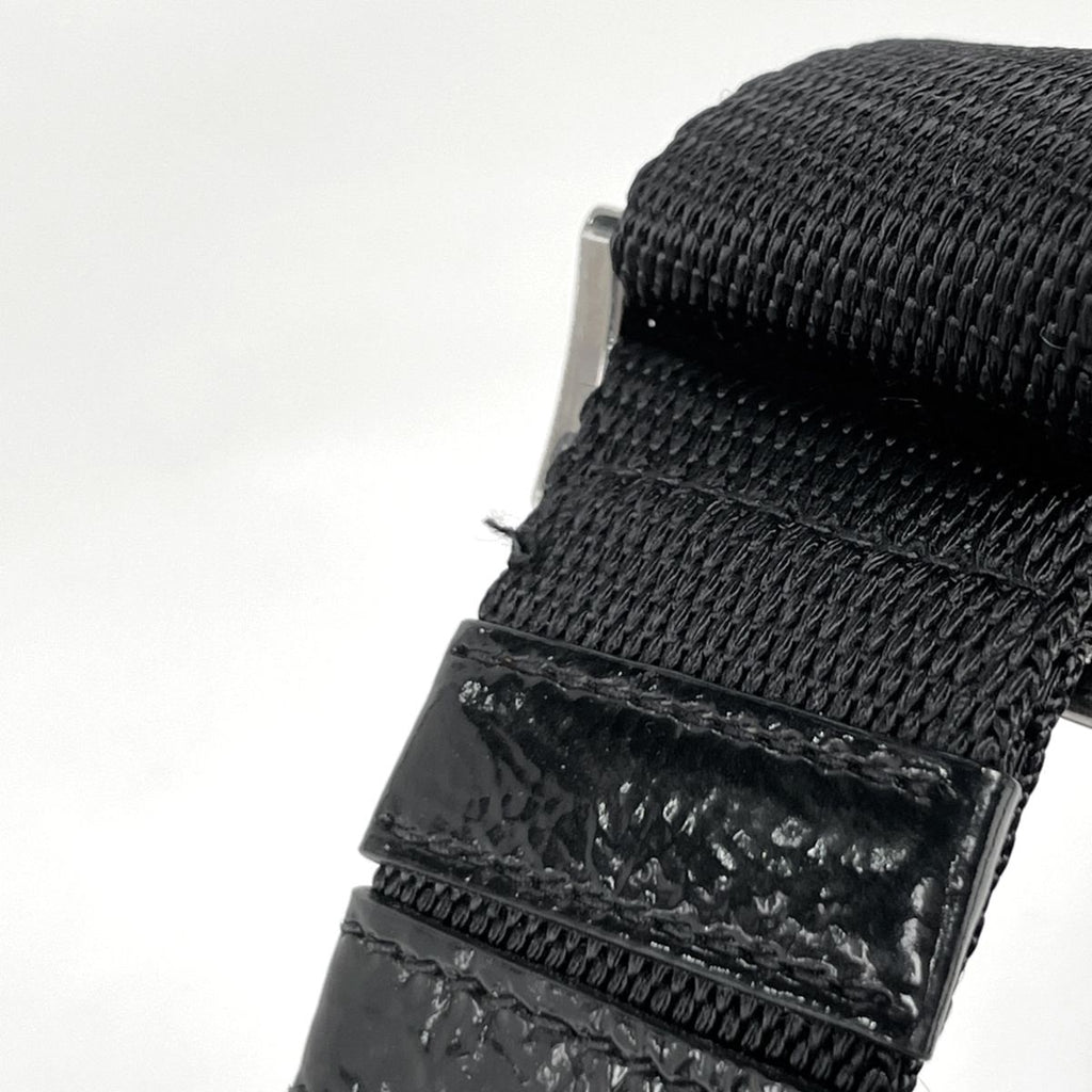 Prada Shoulder Bag Patent Nylon Nero — view 5