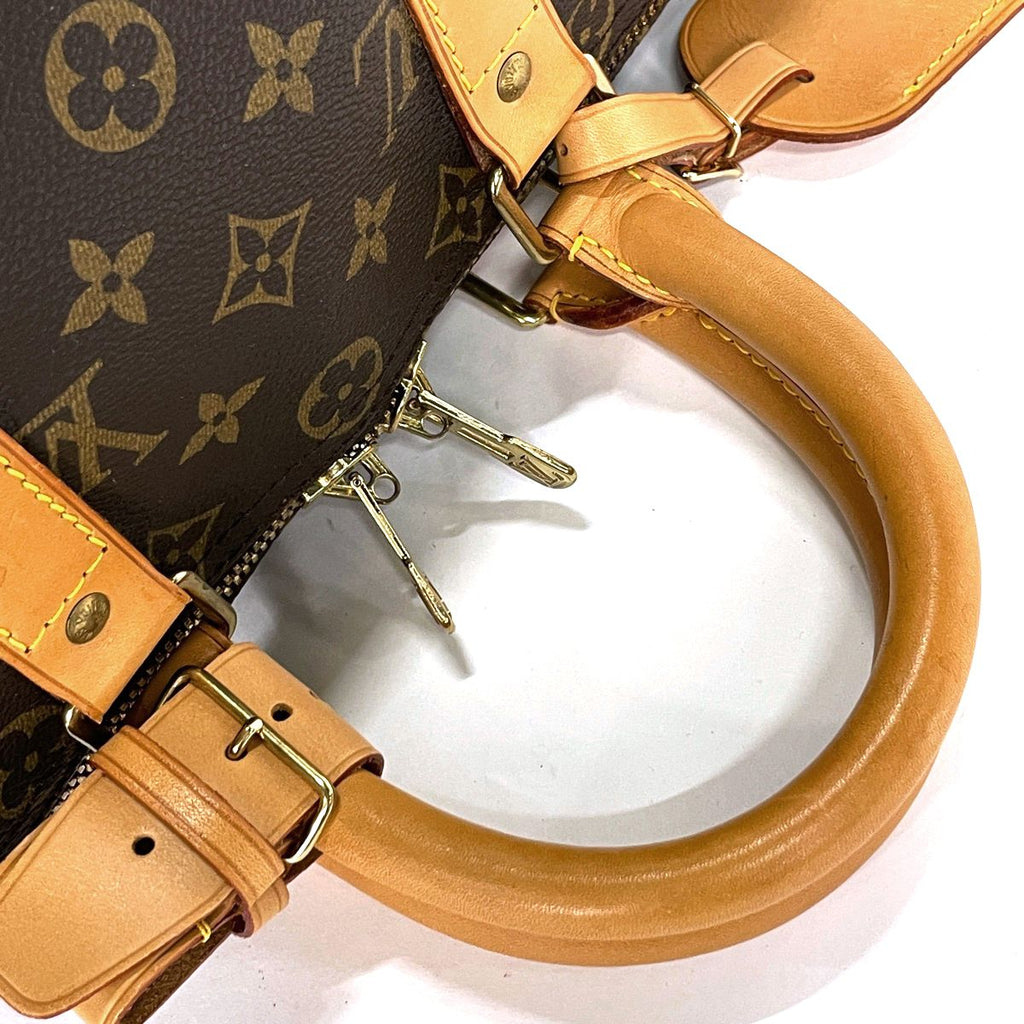 Louis Vuitton Keepall Bandouliere 45 Boston Bag Monogram Brown — view 6