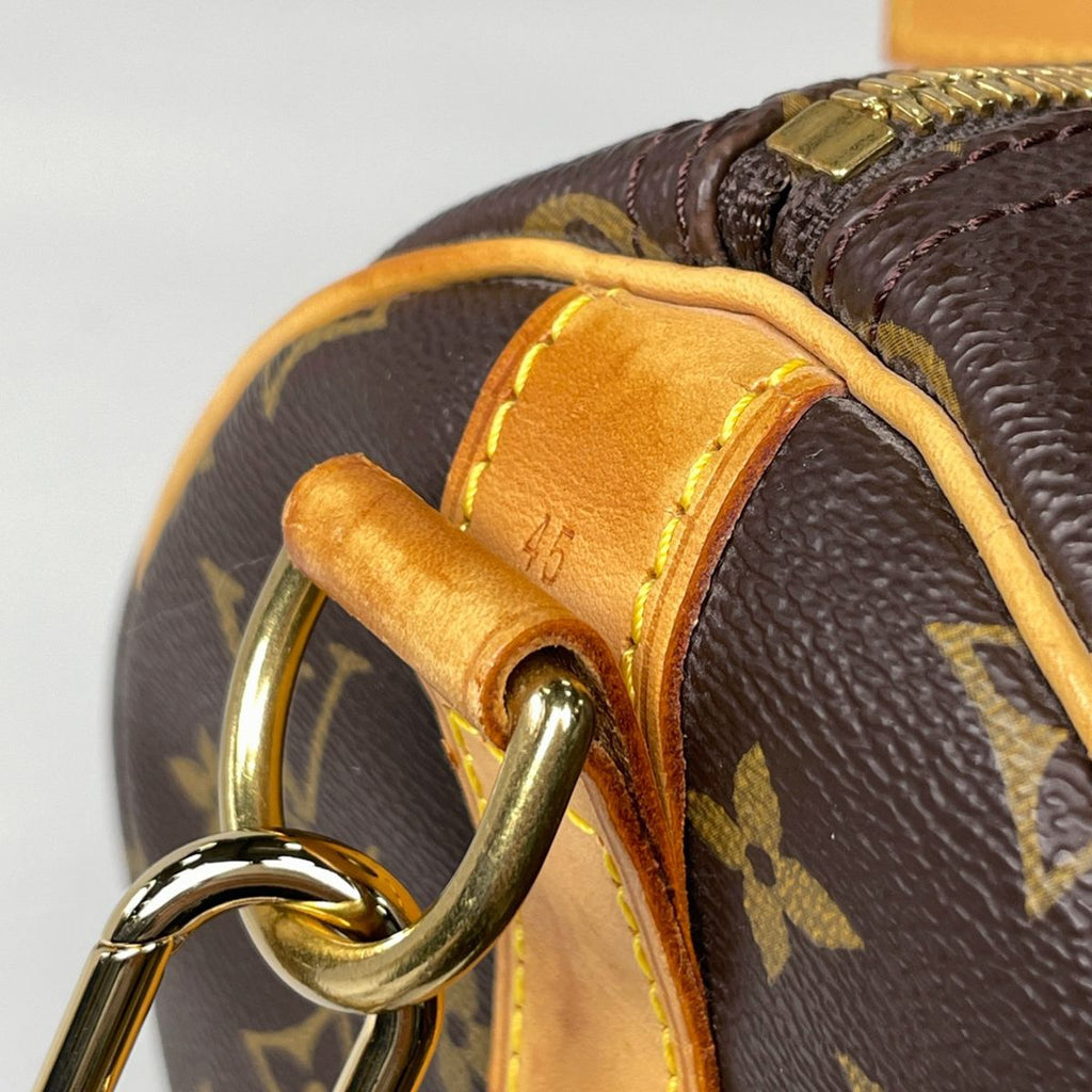 Louis Vuitton Keepall Bandouliere 45 Boston Bag Monogram Brown — view 4
