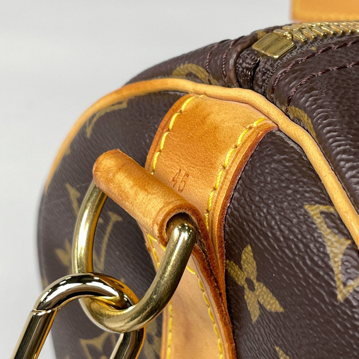 Louis Vuitton Keepall Bandouliere 45 Boston Bag Monogram Brown — view 4