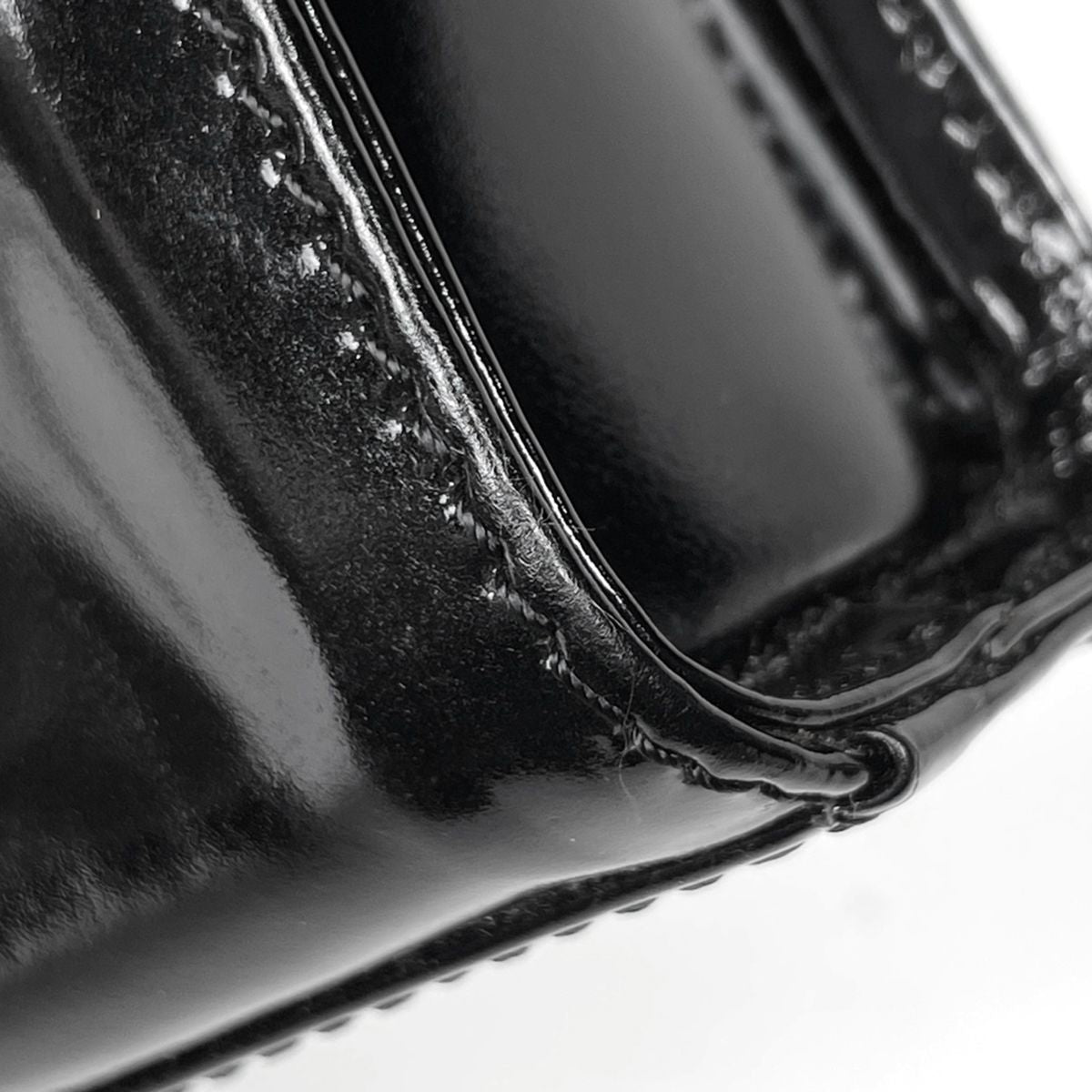 Loewe Handbag Velazquez Patent Leather Black — view 3