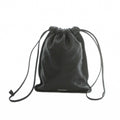 Prada Smartphone Pouch Drawstring Nappa Leather Black