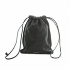 Prada Smartphone Pouch Drawstring Nappa Leather Black