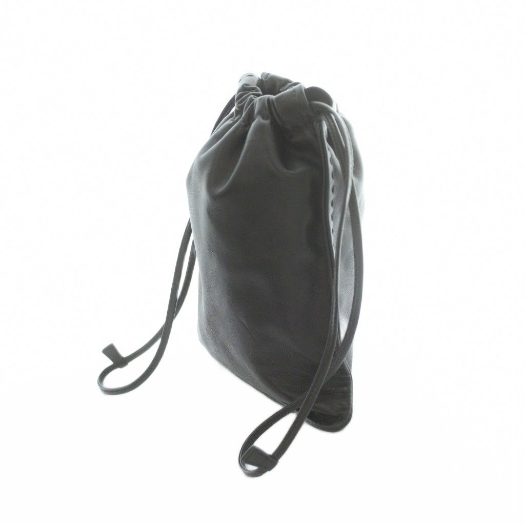 Prada Smartphone Pouch Drawstring Nappa Leather Black — view 3