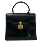 Gucci Handbag Lady Lock Black Leather